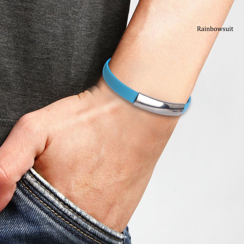 Dây cáp sạc nhanh 20cm micro usb type-c 8pin dạng vòng tay cho điện thoại di động