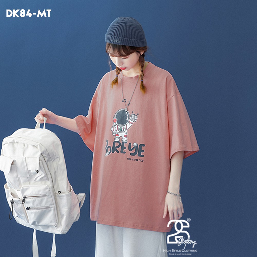 Áo Phông Nam Nữ Unisex Cute 2S Clothing, Áo Thun Tay Lỡ Trơn Basic Tee Hình In Dễ Thương DK84