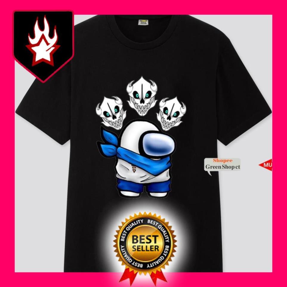 NEW Áo Thun Among Sans Undertale V3 Siêu Ngầu -Có Size Trẻ Em 4 Màu S229 -giá rẻ