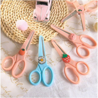 Kéo Cắt Giấy Thủ Công Mini Nhỏ Xinh Tiện Lợi Cho Học Sinh