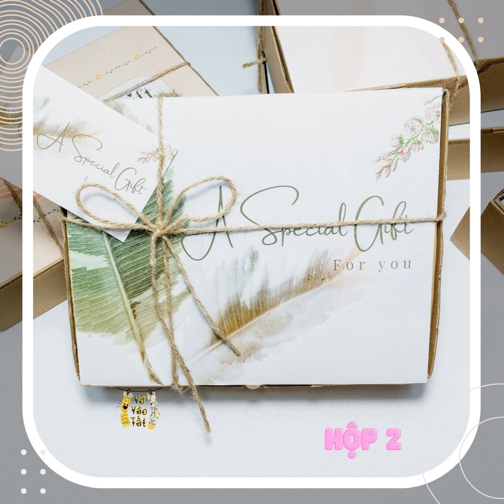 HỘP QUÀ ĐƠN GIẢN 2 (KHÔNG BAO GỒM TẤT/ VỚ)