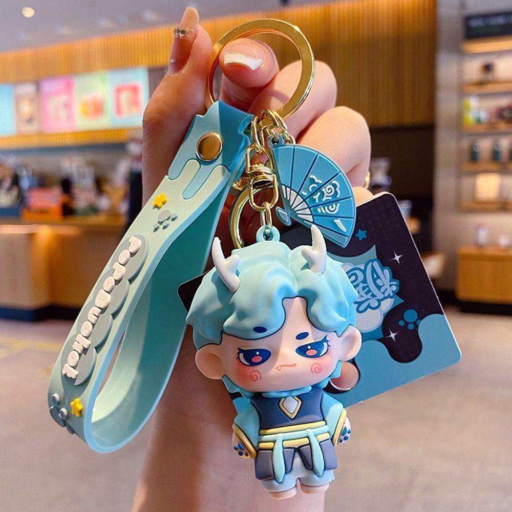 Móc Khóa Hình Búp Bê Hoạt Hình Dễ Thương