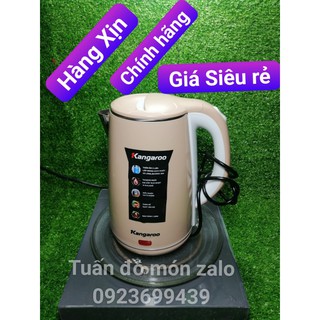 {follow-500k} Bình đun siêu tốc Kangaroo 1.5 lít KG-18K1 ( Hàng Chính Hãng Đã Dùng )
