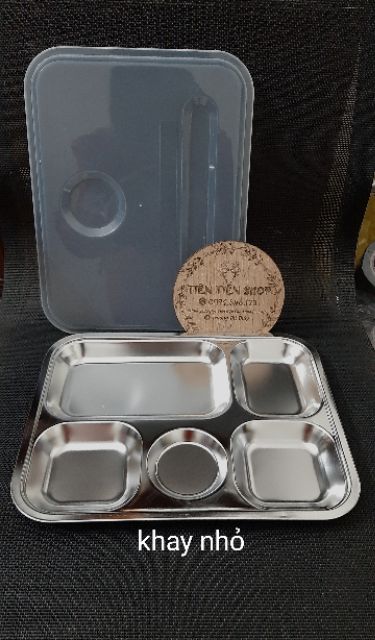 Khay cơm hộp inox