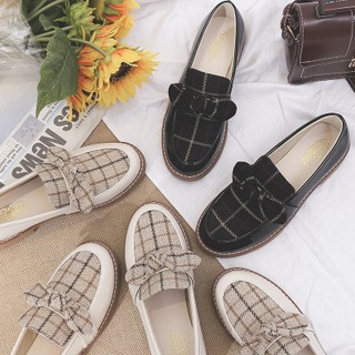 Giày Oxford nữ đế bệt