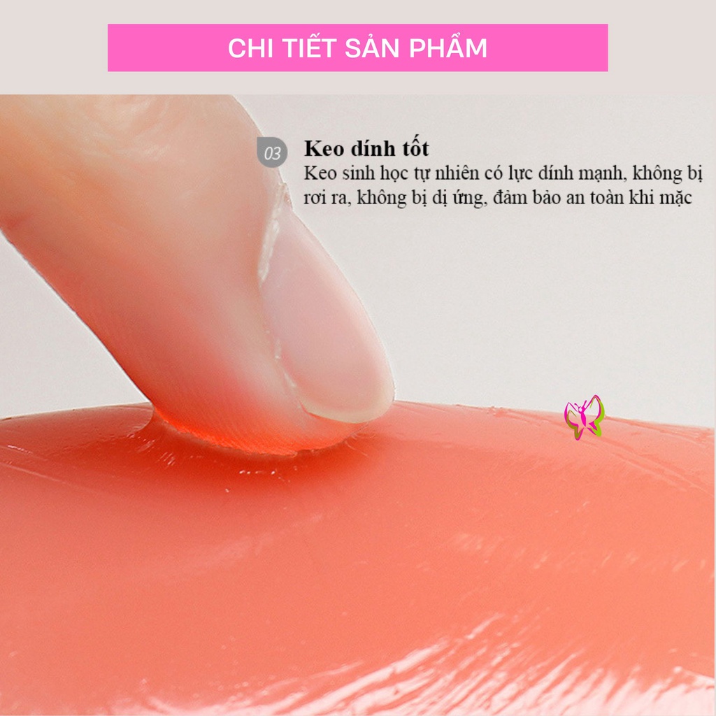 Áo dán nâng ngực silicon cao cấp  dùng nhiều lần  Anna Shop