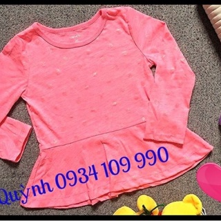Freeship 99k TQ_Áo dáng Pull Over Carter's Made in Cambodia