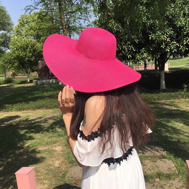 MŨ CÓI ĐI BIỂN TRƠN COLOR CHO NỮ