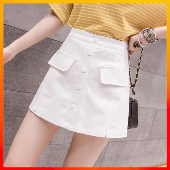 [Rẻ Vô Địch] Quần Váy túi nắp