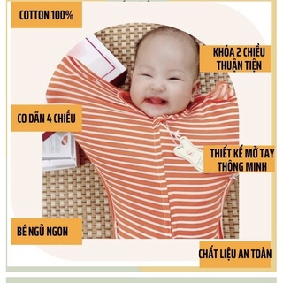 Mẫu Mới- Nhộng chũn Baby của trẻ sơ sinh/nhộng chũn giúp bé ngủ ngon