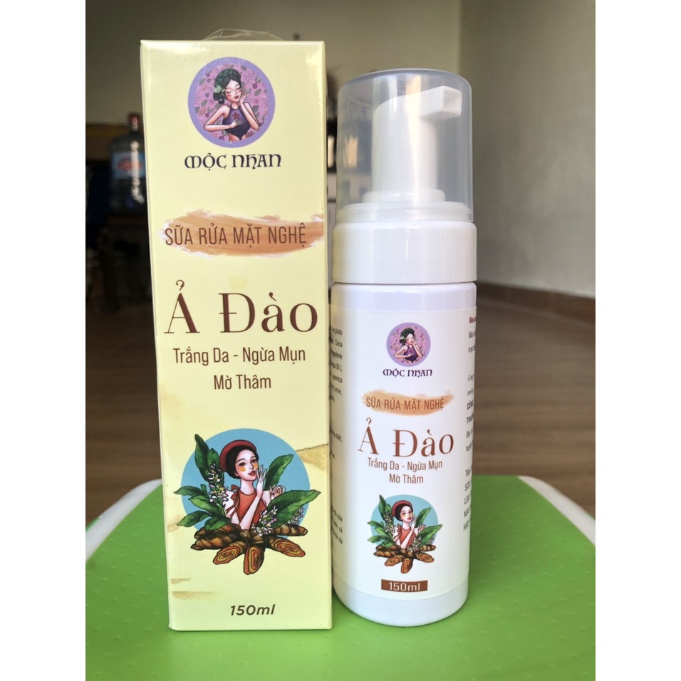 Mộc Nhan Natural, Sữa Rửa Mặt Bơ Nghệ Handmade Mộc Nhan, Tiemxuongrong, Sạch Mụn, Sáng Da, Giảm Thâm Nám