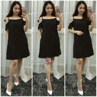 Đầm rớt vai