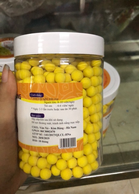 Viên nghệ mật ong trị đau dạ dày, mờ nám tàn nhang, trắng da | BigBuy360 - bigbuy360.vn