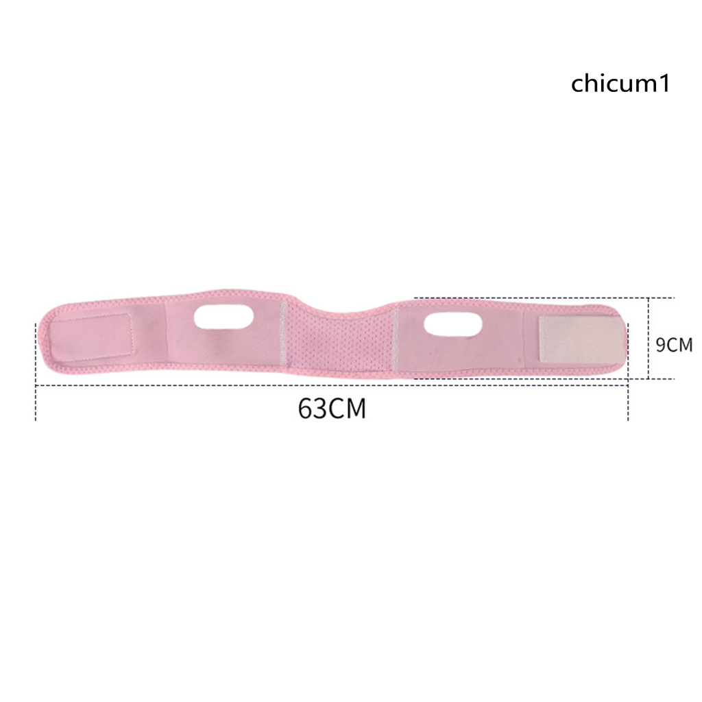 [Hàng mới về] Đai đeo định hình khuôn mặt chữ V giúp da mềm mại thoáng khí tiện dụng dành cho nữ