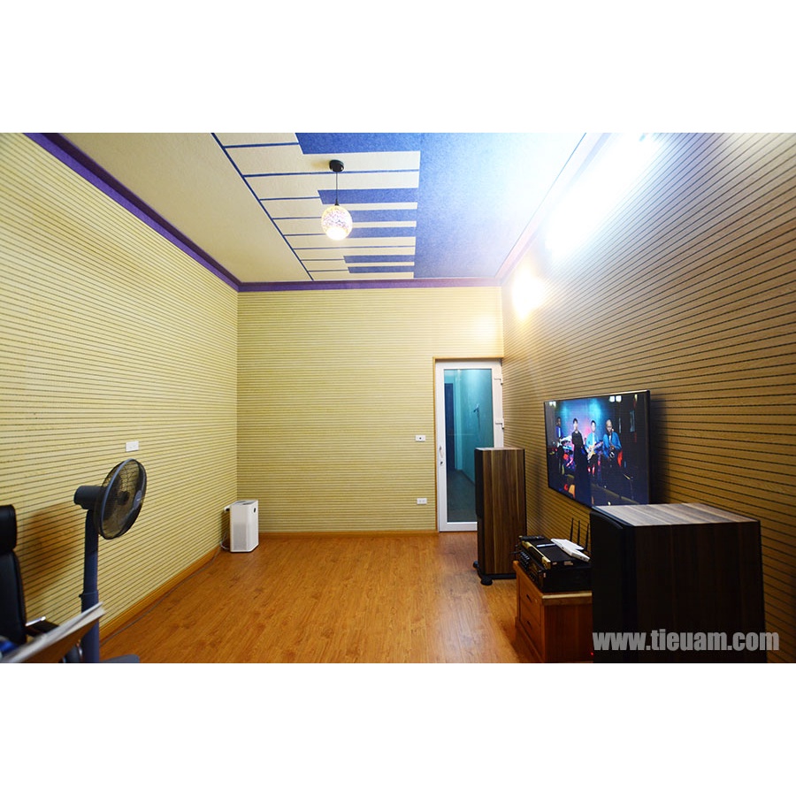 Gỗ tiêu âm Remak soi rãnh Linear - Vật liệu tiêu âm, cách âm Cao cấp