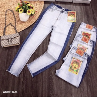 Quần jean dài 2 màu siêu chất 32-36