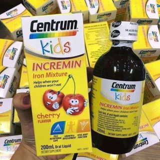 Siro vị cherry cho bé yêu hiệu Centrum Kids