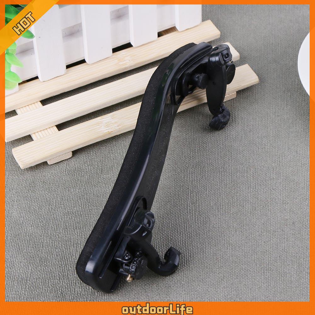 ❤Outdoorlife❤High Quality Adjustable Violin Shoulder Rest Plastic Padded for 3/4 4/4 Size Violin✿