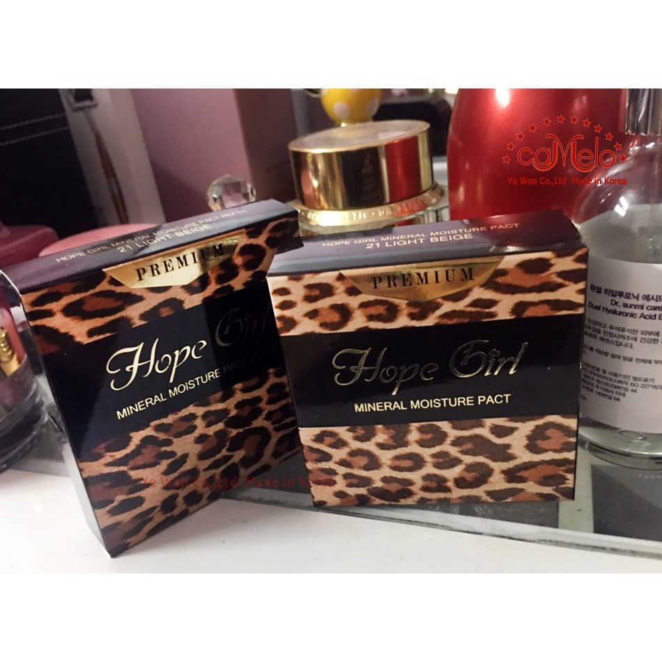 Phấn khoáng Hope girl ( Hộp nhỏ sơ cua) CHÍNH HÃNG