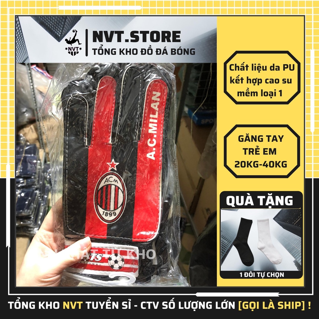 Bao găng tay thủ môn đá bóng bắt bóng trẻ em giá rẻ, gang tay bắt bóng đá trẻ em giá rẻ - NVT.Store.vn