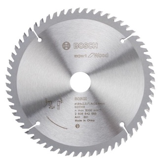 [Hàng chính hãng] Lưỡi Cưa Gỗ Bosch 184mm X T40