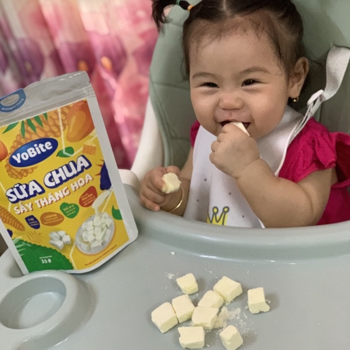 Sữa chua khô - Sữa chua sấy thăng hoa Yobite Vị Việt quất 35gr - Ăn dặm cho bé - Hỗ trợ tiêu hóa