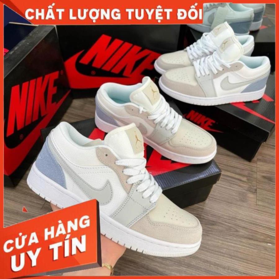 Giày thể thao Jordan 1 đen trắng cổ thấp, Giày JD low panda nam nữ siêu hot dễ phối đồ - Hàng chuẩn Full Box Bill -5RYNT