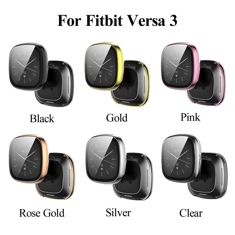 Ốp Bảo Vệ Mặt Đồng Hồ Thông Minh Fitbit Versa 3 Bằng PC Cứng