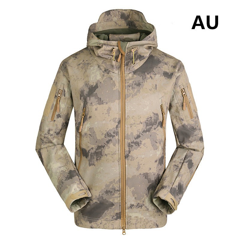 Áo khoác chống gió phong cách quân đội thời trang cho nam