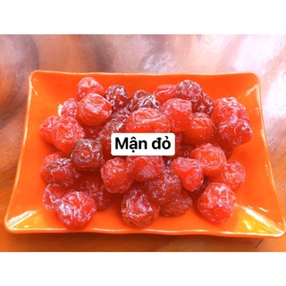Ô mai xí muội mận đỏ chua ngọt loại ngon-100gr