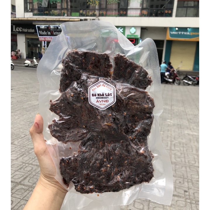 500g Bò Khô Lát Bò Khô Miếng Đà Nẵng