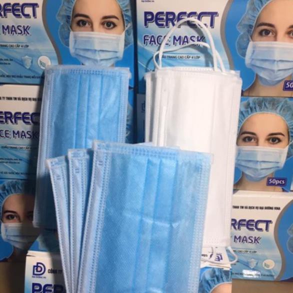 [SẴN NHIỀU LOẠI] Hộp Khẩu Trang Y Tế 4 Lớp,Hộp 50 Chiếc Tác Dụng Kháng Khuẩn,Lọc Khói Bụi Độc Hại | BigBuy360 - bigbuy360.vn