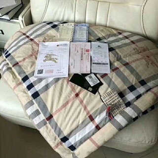 Chăn hè Cotton lụa Buberry