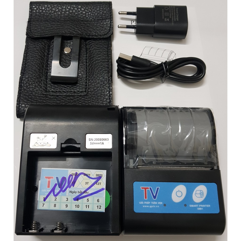 Máy in bill Bluetooth nhiệt Mini không dây KiotViet Viettelpay Airpay vận đơn hóa đơn phiếu tính tiền ảnh chụp màn hình | BigBuy360 - bigbuy360.vn