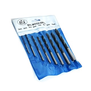Bộ 8 Mũi Khoan Ats Chuyên Dụng Cho Thợ Mộc