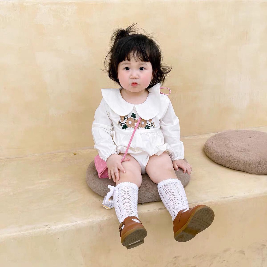 [Ảnh thật] JUMPSUIT CỔ BÈO THÊU HOA HÀN QUỐC 3627 CHỤP HÌNH THÔI NÔI STUDIO LÀ QUÁ XINH