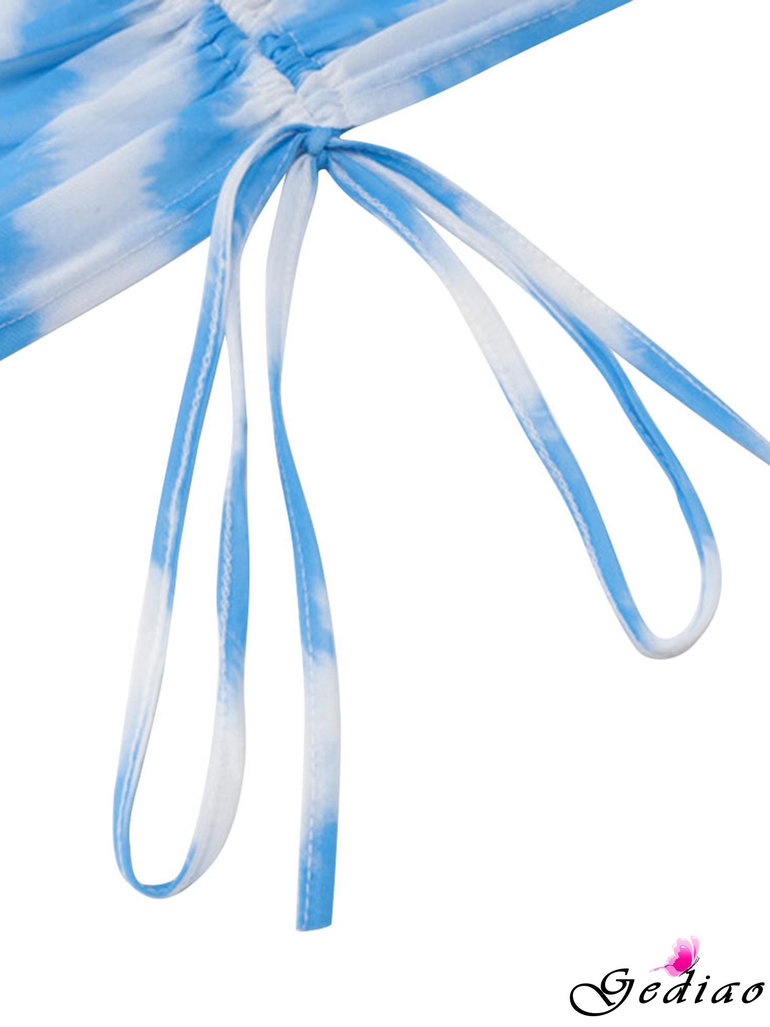 Set Áo Lửng Cúp Ngực Và Chân Váy Họa Tiết Sọc Thời Trang Dành Cho Nữ | BigBuy360 - bigbuy360.vn