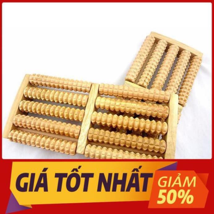 Massage chân 5 thanh bằng gỗ