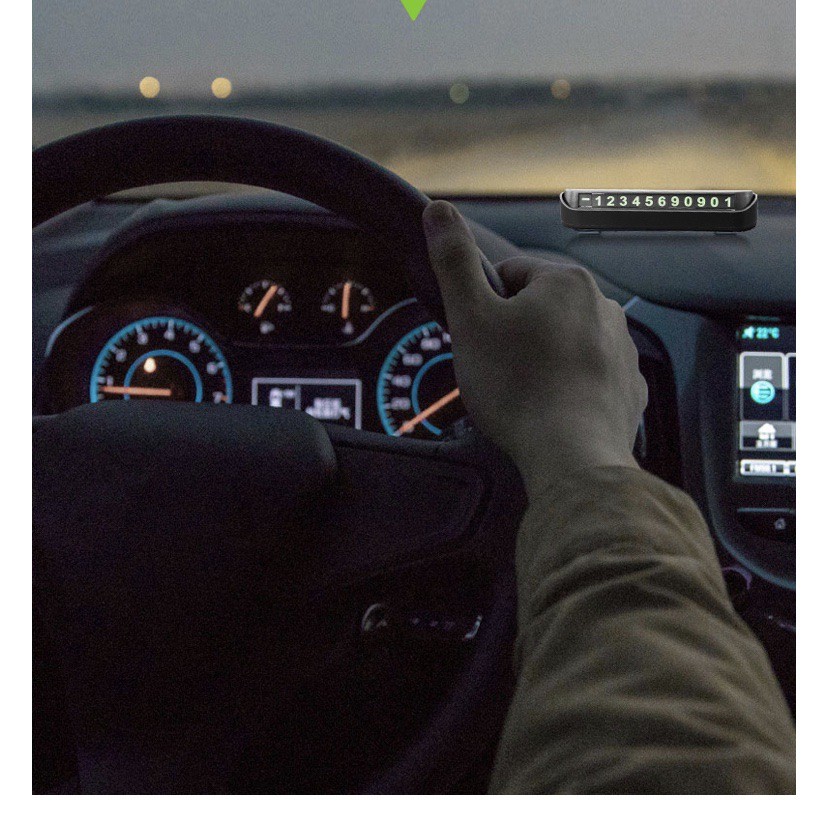 Bảng Để Số Điện Thoại Trên Xe Hơi Tiện Lợi