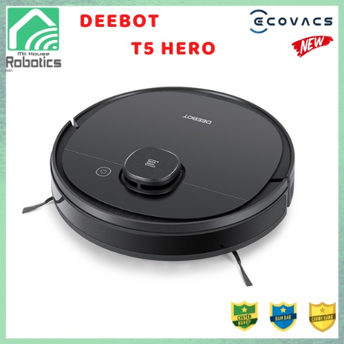 [Mod 2021]Ecovacs DEEBOT T5 HERO | T5 Max Robot Hút Bụi - Robot lau nhà - Hàng mới 100% Chính hãng - Giá tốt nhất
