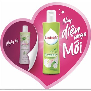 Dung Dịch Vệ Sinh Phụ nữ Lactacyd Odor Fresh Ngăn Mùi 24H 250ml