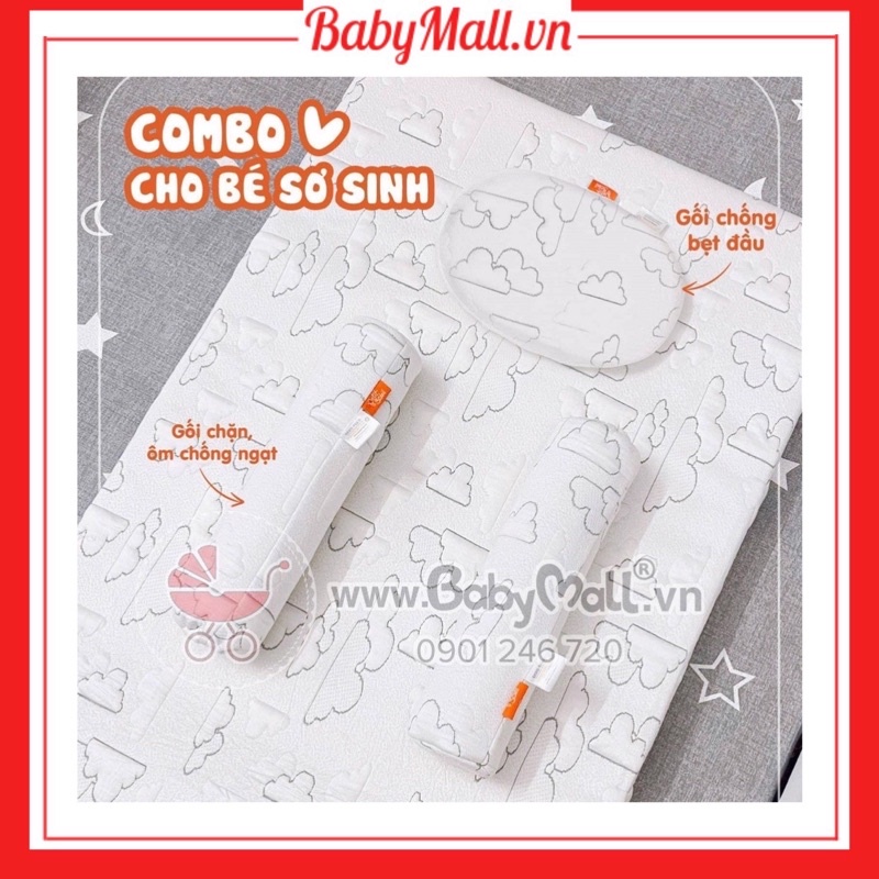 Bộ gối nằm / gối ôm và chặn Petit Soleil 2108