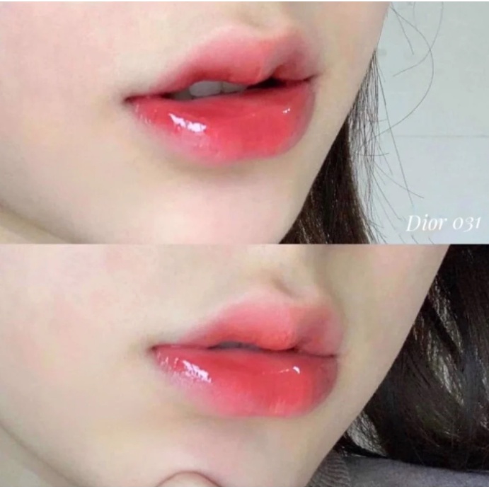 [Chính hãng] Son dưỡng Dior Lip Glow Oil 031 màu hồng cam đào Unbox Fullsize