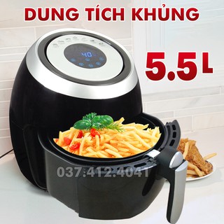 Nồi chiên không dầu 5L Perfect - Dung tích lớn 5l - 8 chế độ chiên - 40 mức nhiệt độ