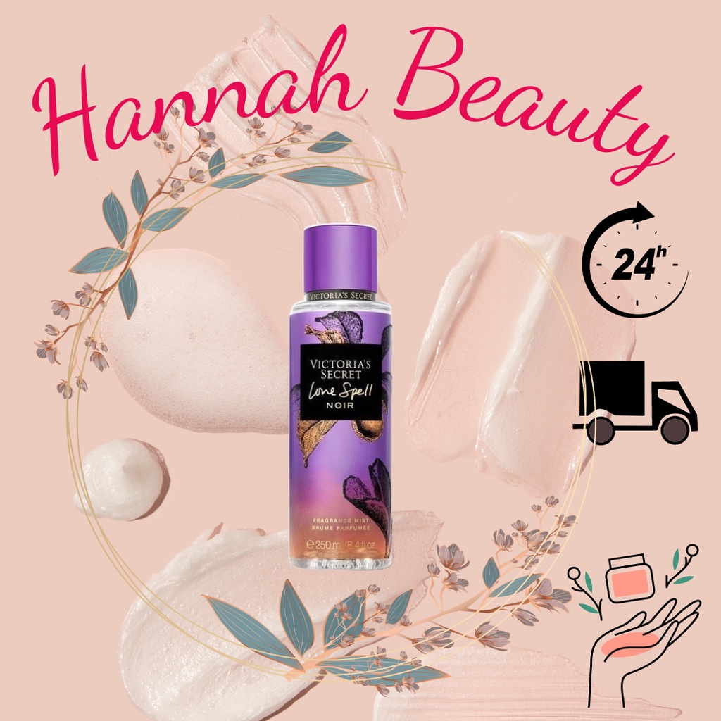 ♘ VICTORIA'S SECRET® Xịt Thơm Toàn Thân Body Mist -  Love Spell Noir 250ml ♘