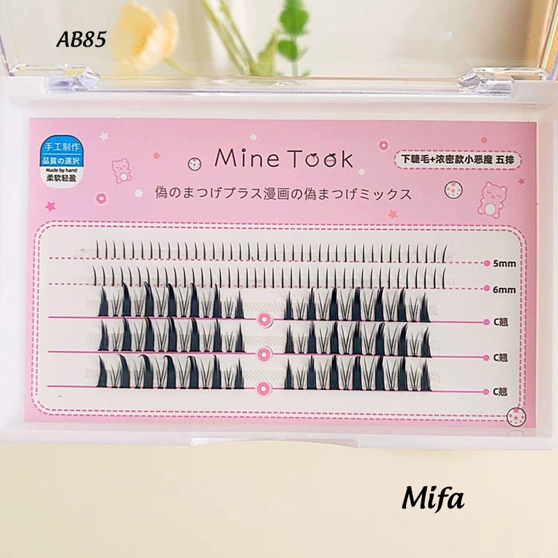 Mi giả Mine Took Vỏ Hồng Nắp Trong Chính Hãng Siêu Dễ Thương Hàng Nội Địa Trung