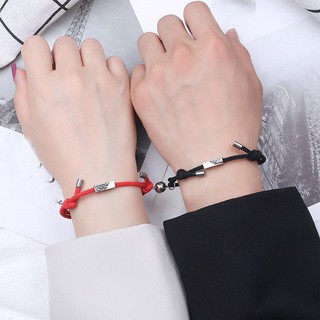 Vòng tay cặp núi và biển nhiều màu dây có nam châm hút nhau