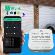 SUNTECH PRO-Bộ phát sóng điều khiển cửa cuốn bằng điện thoại kết nối wifi, app Blynk