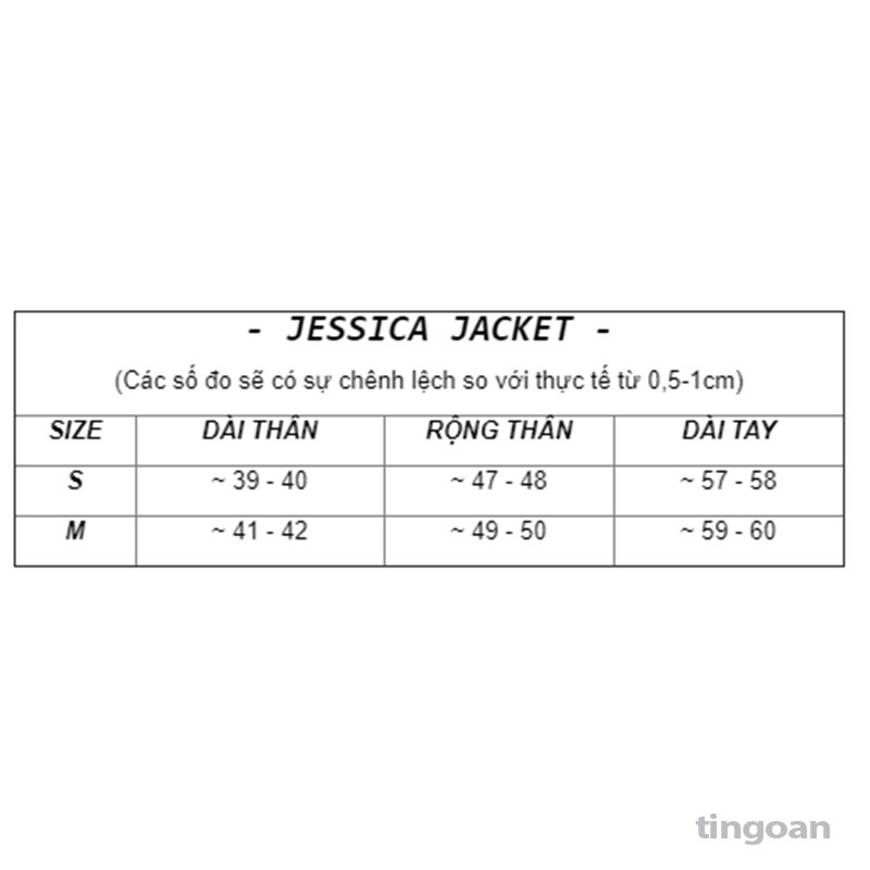 Áo khoác vest cổ bẻ đen tingoan JESSICA JACKET/BL | BigBuy360 - bigbuy360.vn