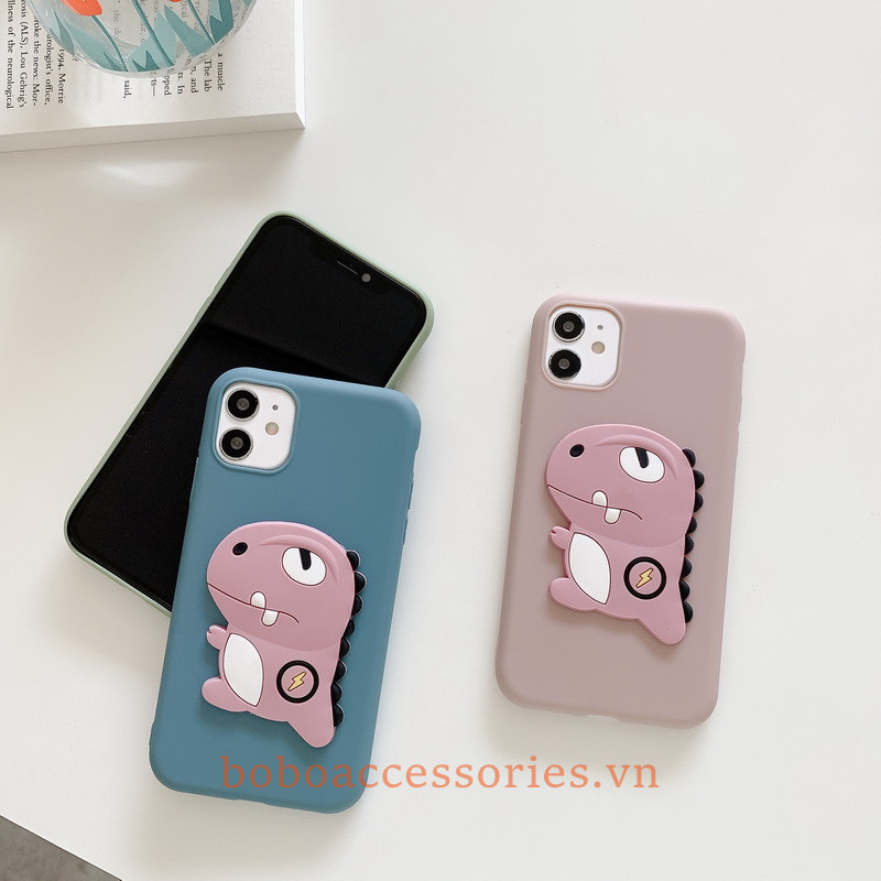 Ốp Điện Thoại TPU Hình Khủng Long Cho OPPO A37 A57 F1S A59 A71 A71K A77 F5 F7 F9 F11 Pro A3S A5S A7 A12 A12E A83 A16